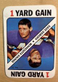 Dave Osborn 1971 Topps Football Game Card #31, NM, Minnesota Vikings