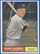 1961 Topps Vintage Baseball Card, Tony Kubek, New York Yankees, #265