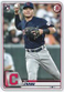 2020 Bowman #66 Yu Chang RC Cleveland Indians