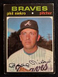 1971 Topps Baseball Card Phil Niekro #30 BV $50 VG Range CF