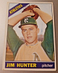 1966 Topps #36 Jim Hunter RC VG A's