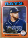 2024 TOPPS HERITAGE SP AARON CIVALE TAMPA BAY RAYS #80