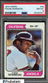 1974 Topps #55 Frank Robinson California Angels HOF PSA 8 NM-MT