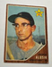 1962 Topps #261 George Alusik RC  Detroit Tigers Set Break