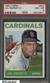 1964 Topps SETBREAK #523 Lou Burdette St. Louis Cardinals PSA 8 NM-MT