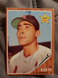 1962 ED BAUTA TOPPS ROOKIE BASEBALL CARD #344 VG-EX