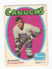 1971-72 NHL O-Pee-Chee Hockey Card #233 Rosaire Paiement