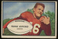 1953 Bowman Football #43 Frank Gifford New York Giants HOF