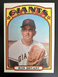 1972 Topps Baseball Card #185 Ron Bryant / Pitcher for the San Francisco Giants