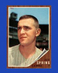 1962 Topps Set-Break #257 Jack Spring NR-MINT *GMCARDS*