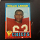 1971 Topps Football - WILLIE LANIER RC #114 - Kansas City Chiefs