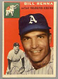 1954 Topps Bill Renna RC #112 - Philadelphia Athletics Rookie Card