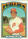 BILLY WILSON-PITCHER-PHILLIES-1972 TOPPS #587-GREAT SHAPE-HIGH NUMBER