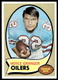 1970 Topps #155 Hoyle Granger RC Houston Oilers SET BREAK!