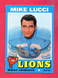 1971 Topps Football # #105 Mike Lucci Low Grade