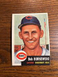 1953 TOPPS BASEBALL CARD #7 BOB BORKOWSKI EXMT!!!!!!!!!