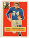 1956 Topps JACK CHRISTIANSEN Card #20 NO Creases   VG/EX+