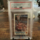 1990 Panini Basketball Hand Cut Sticker Michael Jordan #91 PSA 9