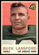 1959 Topps #152 Buck Lansford Los Angeles Rams EX-EXMINT SET BREAK!