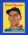 1958 Topps Set-Break #409 Frank Thomas EX-EXMINT *GMCARDS*