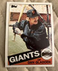 1985 Topps San Francisco Giants Baseball Card #386 Dan Gladden Rookie