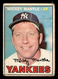 1967 O-Pee-Chee #150 Mickey Mantle Yankees HOF Fair Low Grade