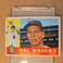 1960 Topps Baseball Card #244 Hal Griggs