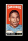 1965 TOPPS FOOTBALL #159 KENNY GRAHAM SAN DIEGO CHARGERS NMT SHARP CARD!