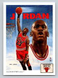 Michael Jordan 1991 Upper Deck #75 ARTWORK Bulls Checklist Chicago Bulls