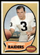 1970 Topps #50 Daryle Lamonica Oakland Raiders NR-MINT SET BREAK!