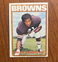 1972 Topps Football #292 Walter Johnson High Number VG-VGEX Browns