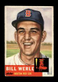 1953 Topps Set-Break #170 Bill Werle VG-VGEX *GMCARDS*