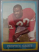 1963 Topps Football Prentice Gautt #150