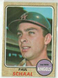 1968 Topps Baseball #474 Paul Schaal - California Angels HI#