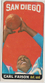 1965 Topps Football Tall Boys #158 earl faison  sp  ex+