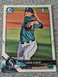 2018 Bowman Chrome Draft Logan Gilbert Refractor RC #BDC-63