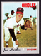 1970 TOPPS #656 JIM HARDIN ORIOLES