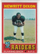 1971 TOPPS HEWRITT DIXON CARD #95