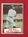 1961 Topps - Baseball Thrills #401 Babe Ruth Hits 60th Homer