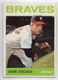 1964 Topps #218 HANK FISCHER Milwaukee Braves NR-MINT **free shipping**