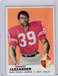 AM: 1969 Topps Football Card #179 Kermit Alexander San Francisco 49ers ExMt-NrMt