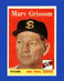 1958 Topps Set-Break #399 Marv Grissom NR-MINT *GMCARDS*