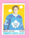 1970-71 O-PEE-CHEE Darryl Sittler Rookie Toronto Maple Leafs HOF #218 EX