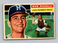 1956 Topps #131 Bob Roselli VG-VGEX Milwaukee Braves Baseball Card