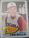 1965 Topps Baseball Ted Wills #488