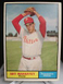 ART MAHAFFEY 1961 TOPPS #433 PHILADELPHIA PHILLIES MLB BASEBALL CARD NEAR MINT