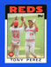 1986 Topps BASEBALL #85 TONY PEREZ EXCELLENT HOF CINCINNATI REDS (SB2)