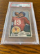 1951 Bowman Tom Landry #20 Giants RC PSA 3