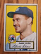 1952 Topps  charlie Silvera #168 YANKEES no ink or pencil marks decent  corners