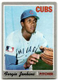 1970 Topps #240 Fergie Jenkins Low/Mid Grade (residue on front bottom) Vintage